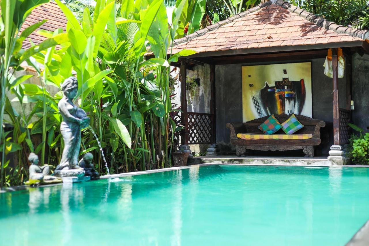 Sari Bamboo Bungalows Ubud Dış mekan fotoğraf