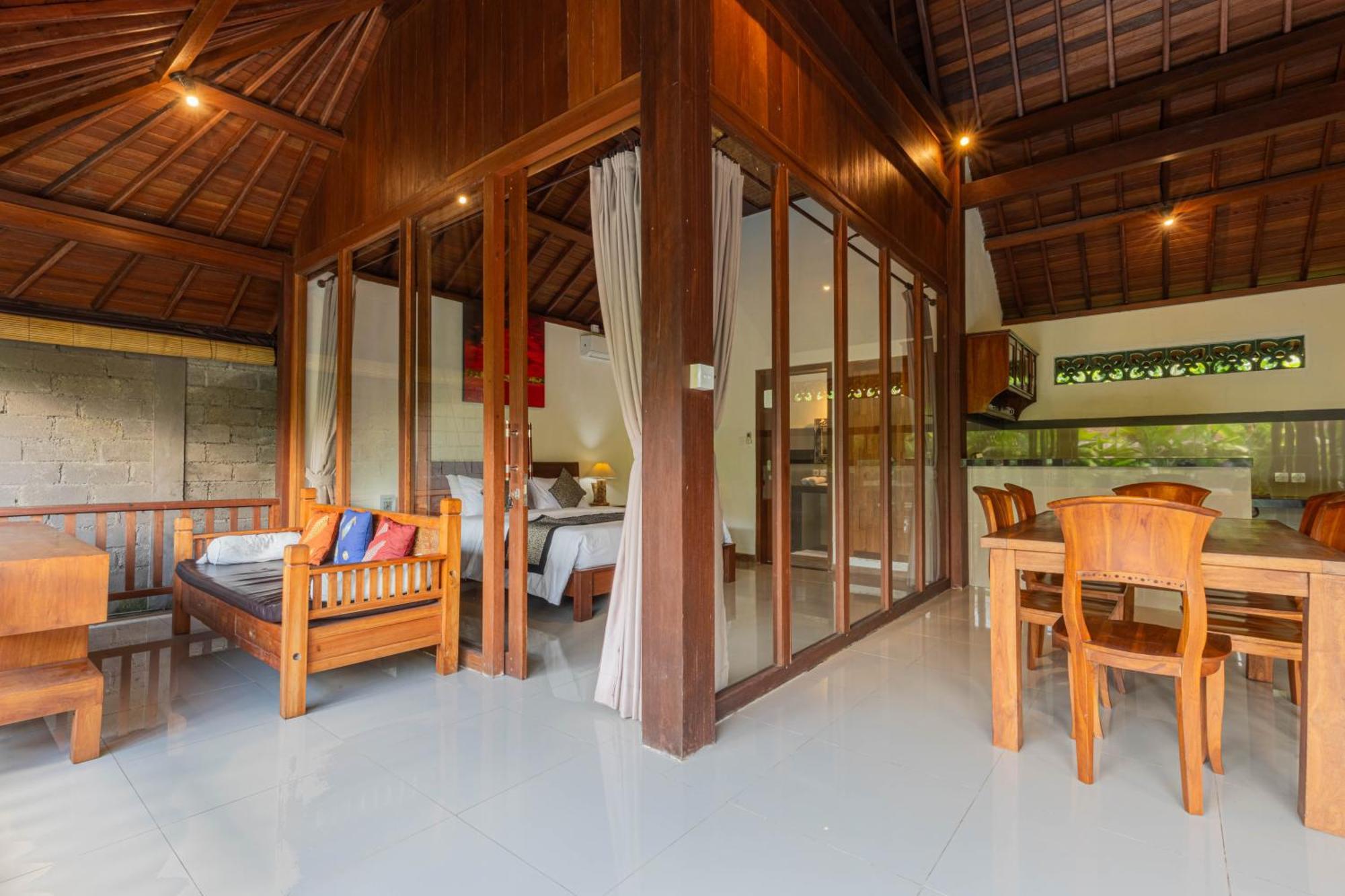 Sari Bamboo Bungalows Ubud Dış mekan fotoğraf