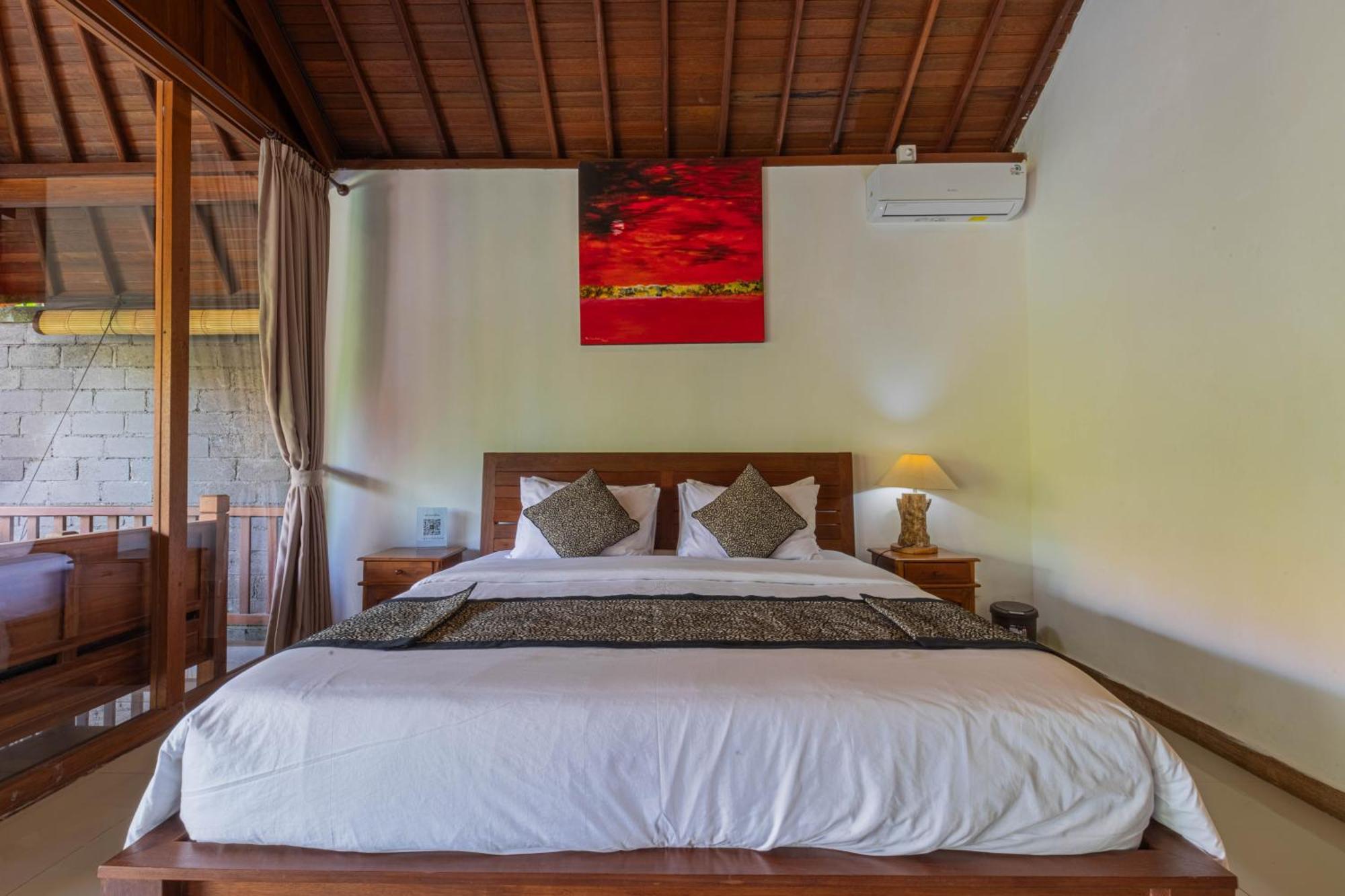 Sari Bamboo Bungalows Ubud Oda fotoğraf