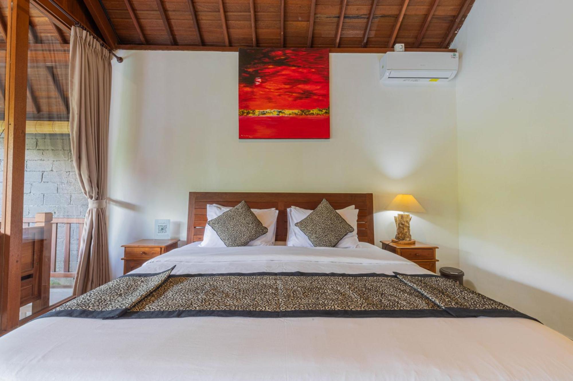 Sari Bamboo Bungalows Ubud Oda fotoğraf