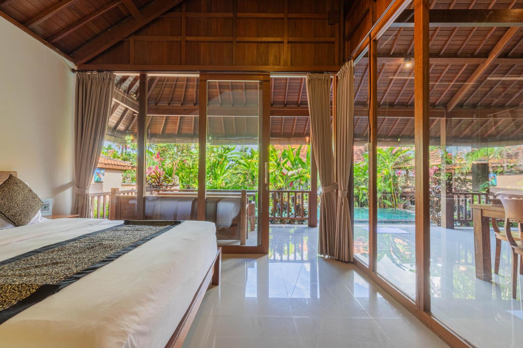 Sari Bamboo Bungalows Ubud Oda fotoğraf