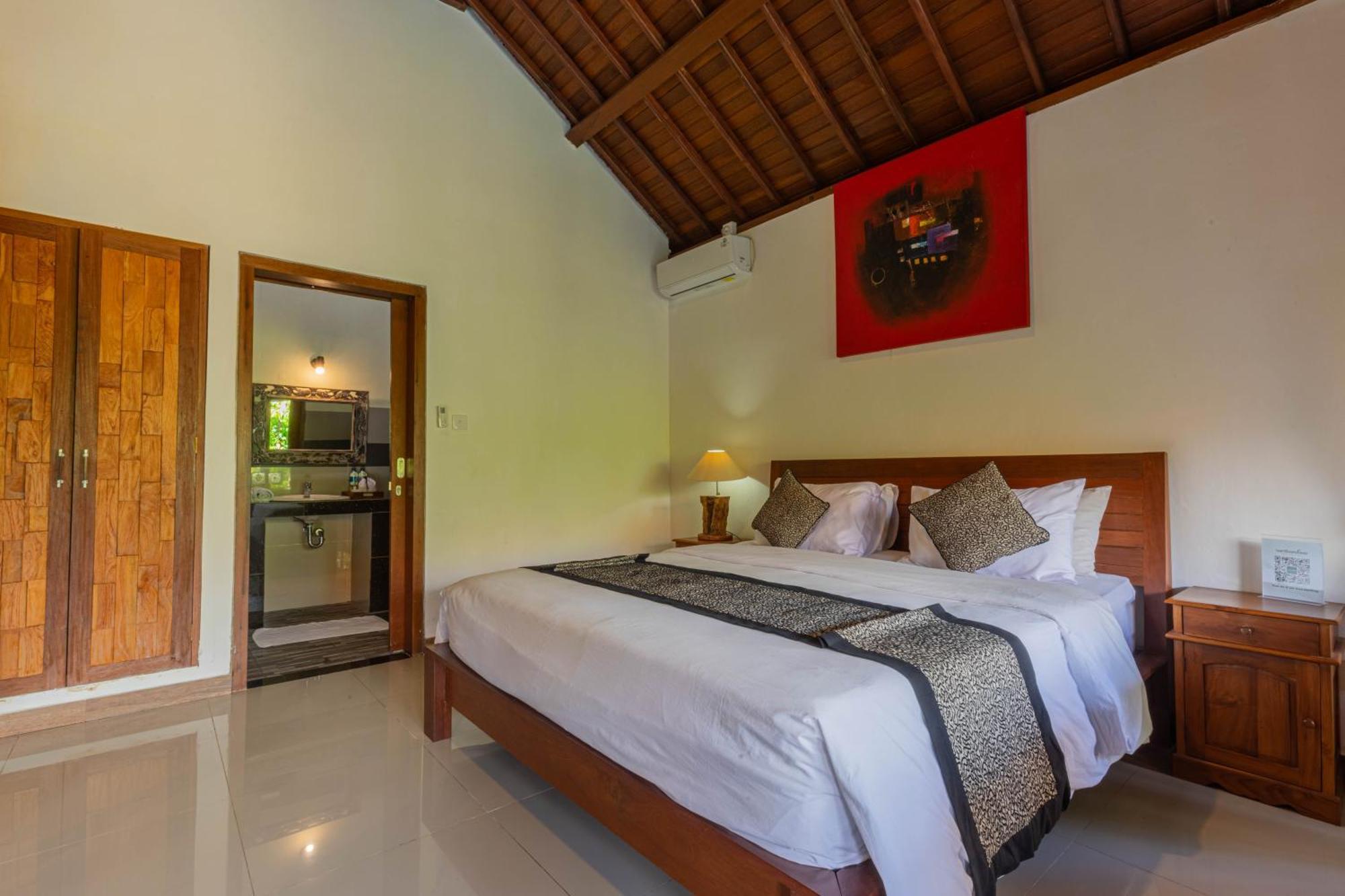 Sari Bamboo Bungalows Ubud Oda fotoğraf