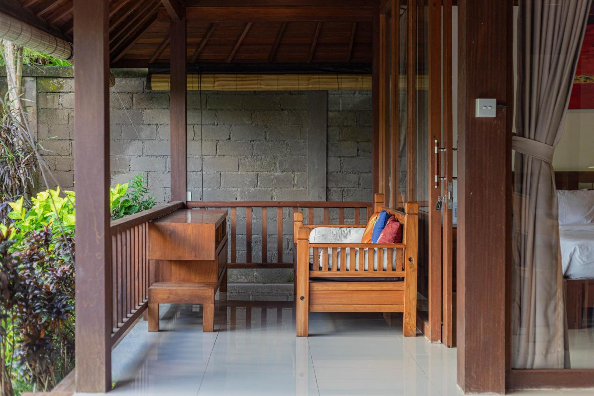 Sari Bamboo Bungalows Ubud Oda fotoğraf