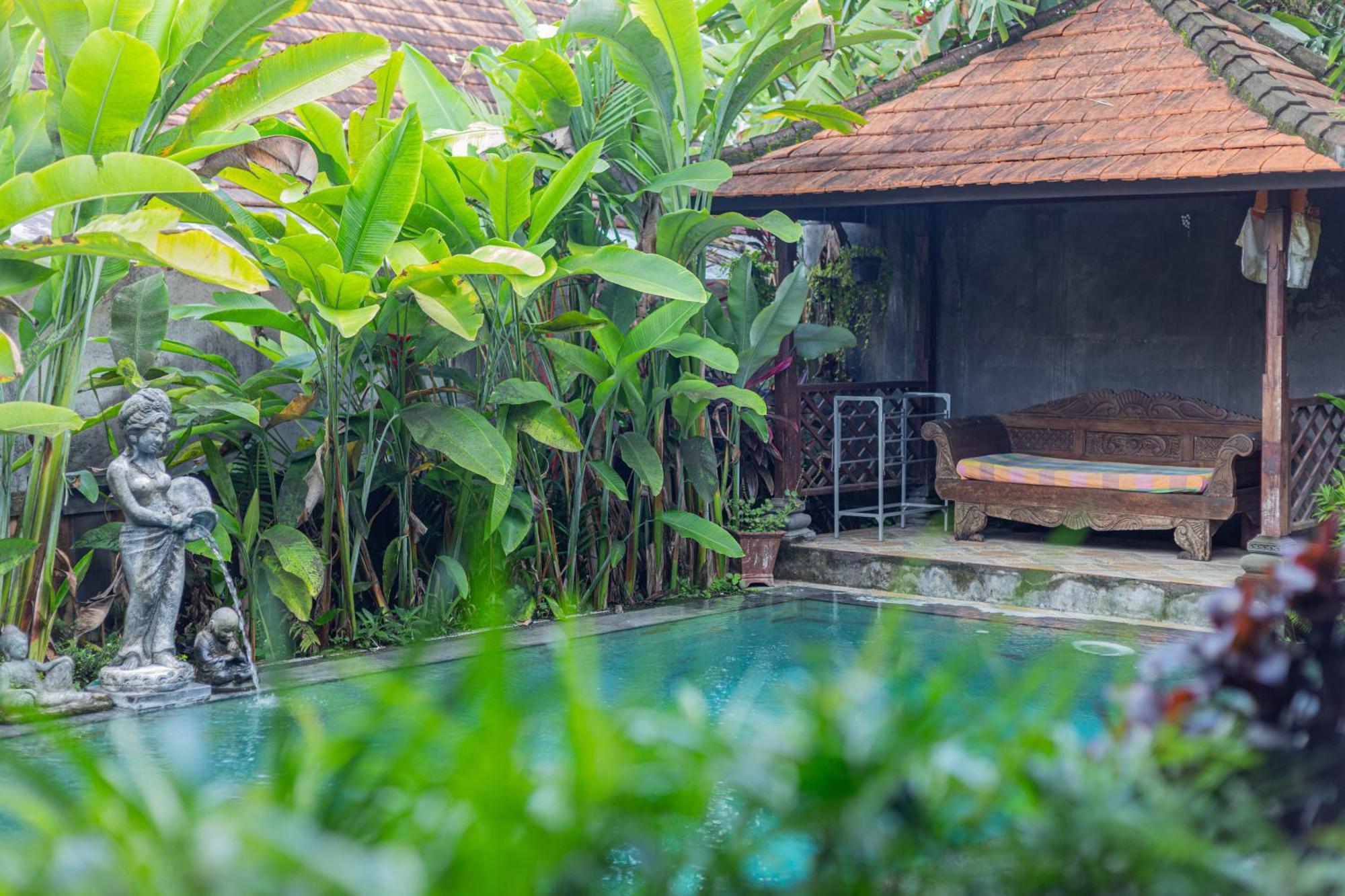 Sari Bamboo Bungalows Ubud Oda fotoğraf
