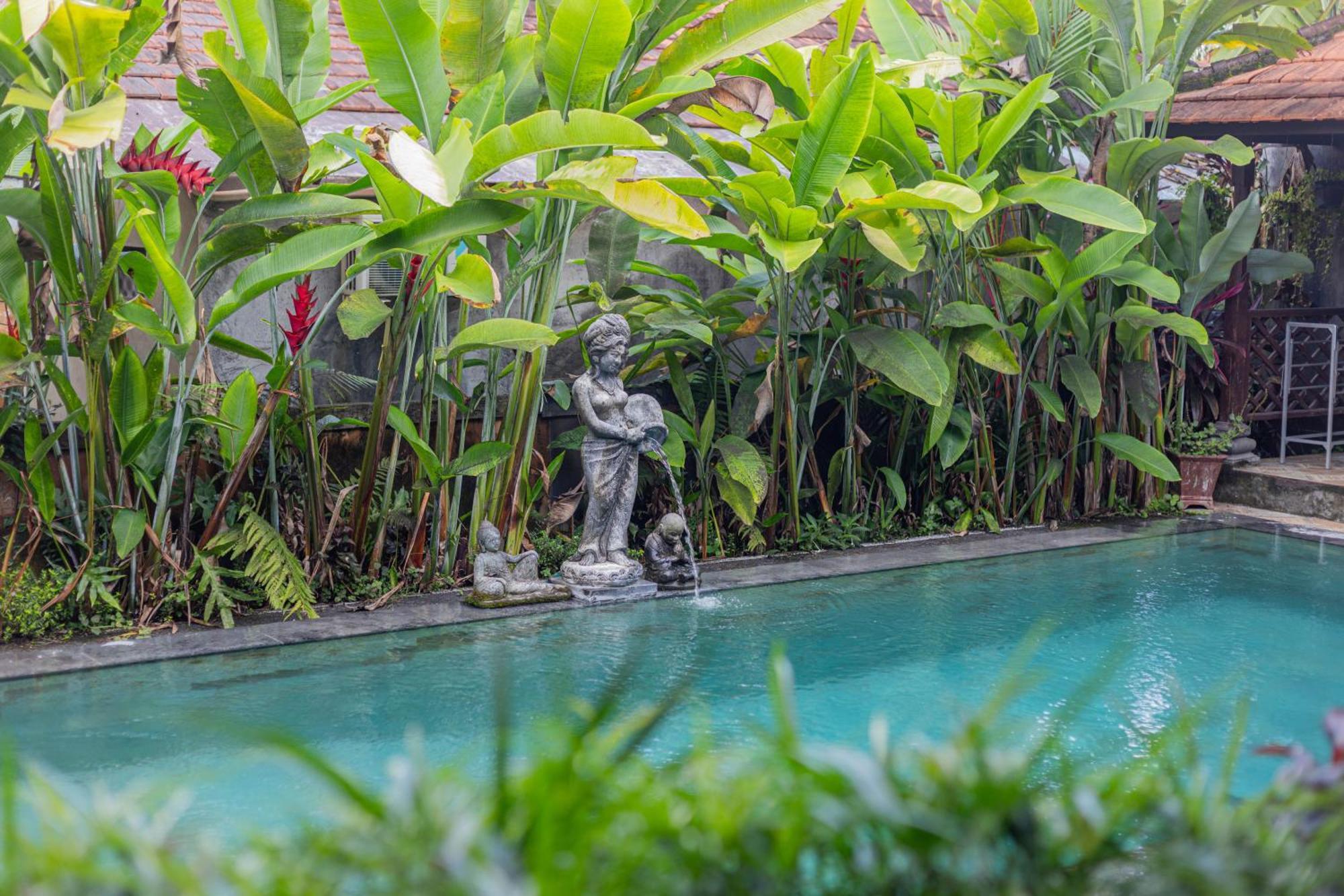 Sari Bamboo Bungalows Ubud Oda fotoğraf