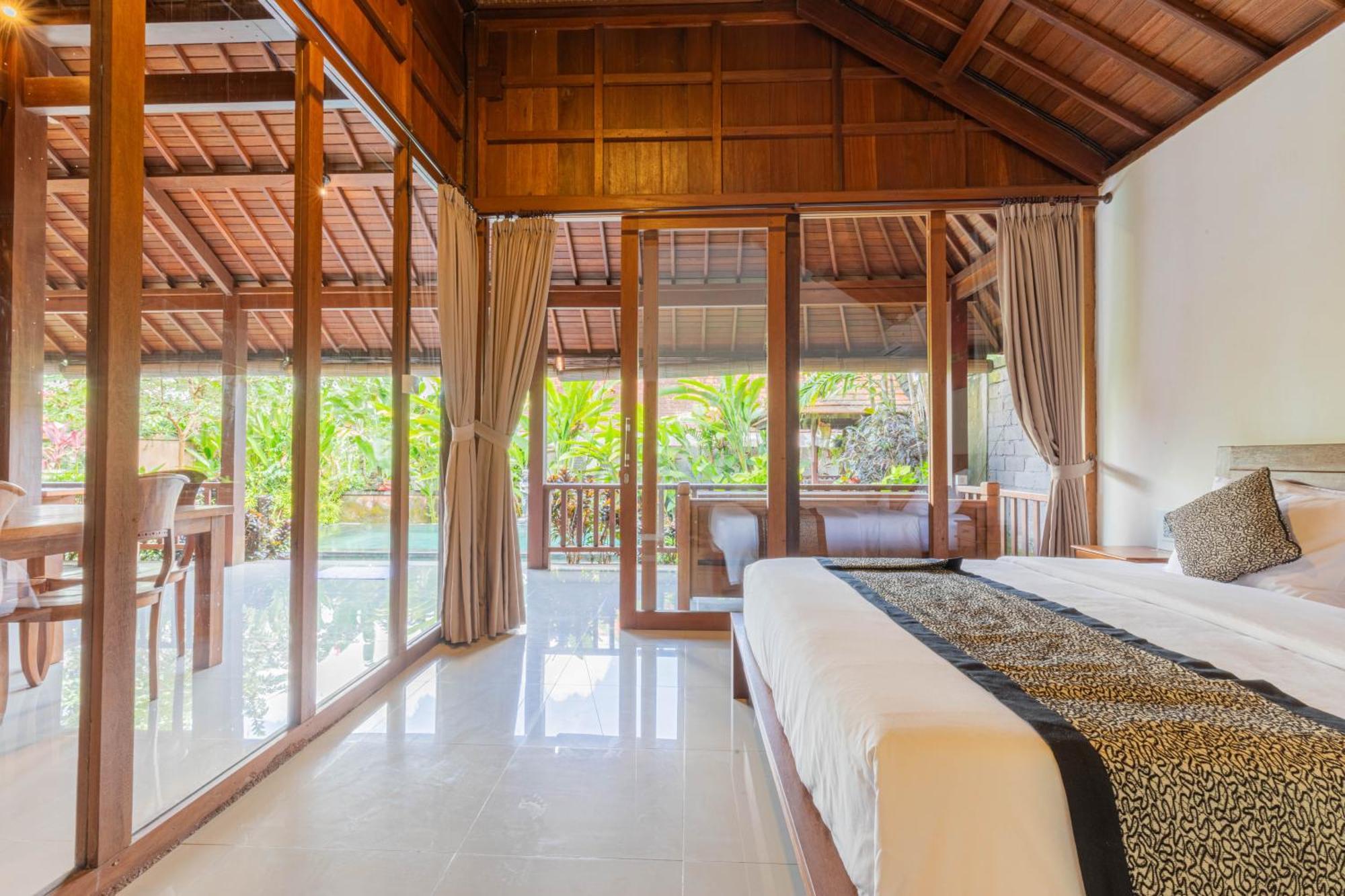 Sari Bamboo Bungalows Ubud Oda fotoğraf