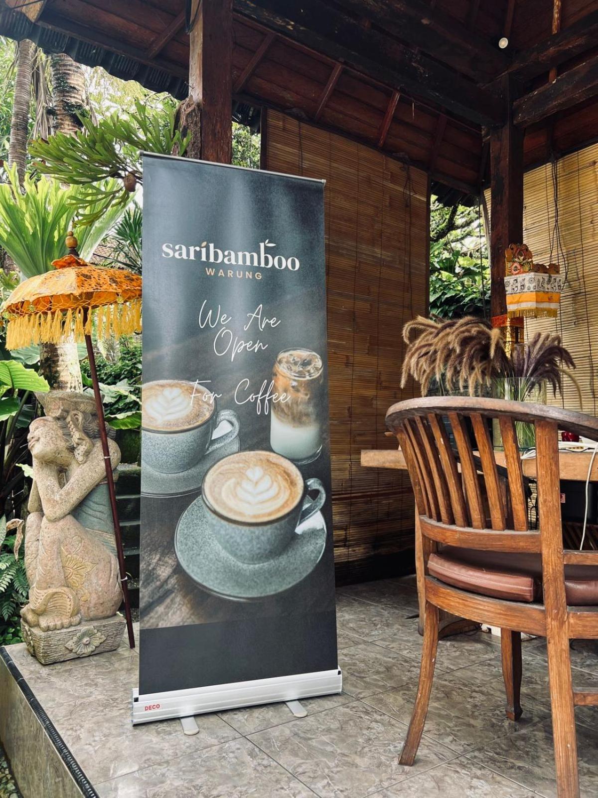 Sari Bamboo Bungalows Ubud Dış mekan fotoğraf