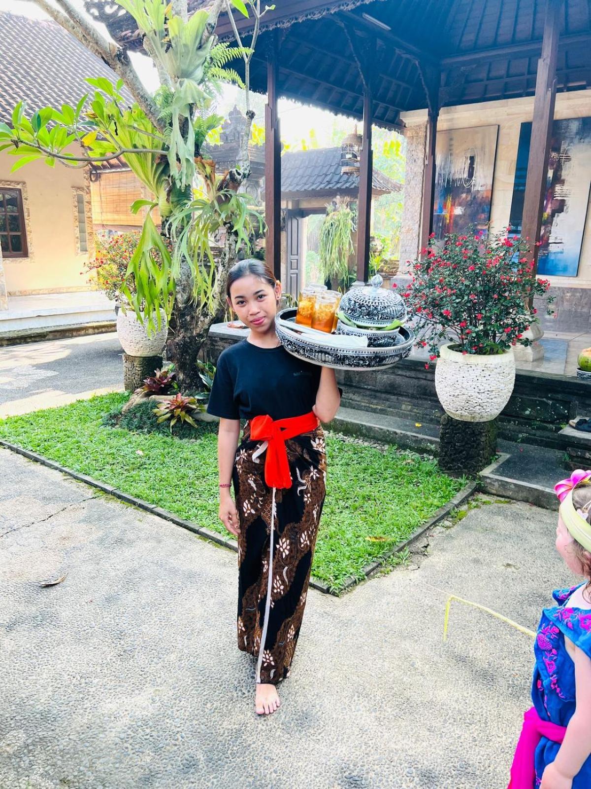 Sari Bamboo Bungalows Ubud Dış mekan fotoğraf
