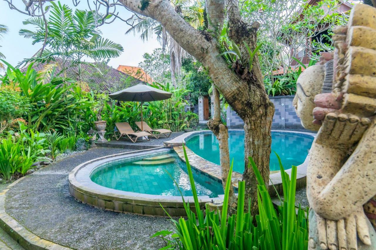 Sari Bamboo Bungalows Ubud Dış mekan fotoğraf